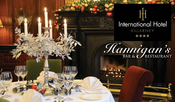 Christmas Lunch at Hannigans Restaurant (International Hotel)
